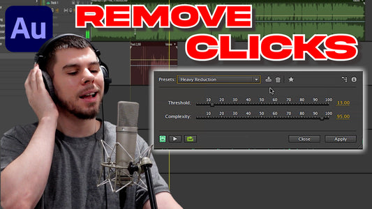 Quick and Easy Audio Click Removal in Adobe Audition